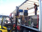Gabelstapler im Einsatz