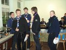 Probeessen des Caterer